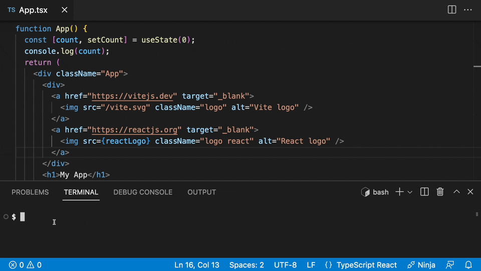 Console Ninja in VS Code